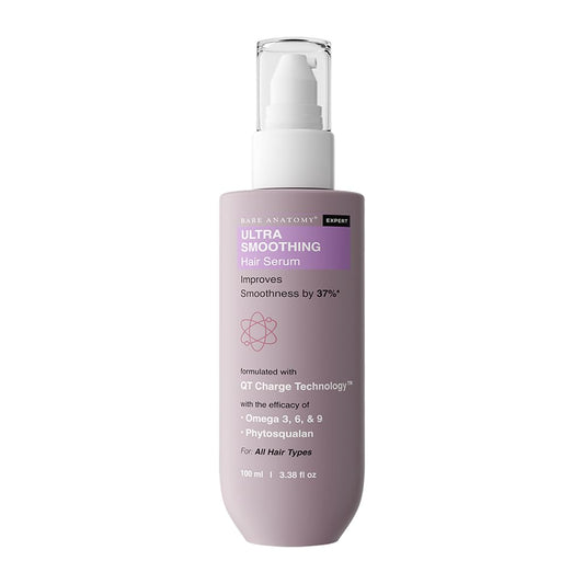 Ultra Smoothing Hair Serum Powered by Carbohydrate Complex & Niacinamide | Women & Men | 100 Ml