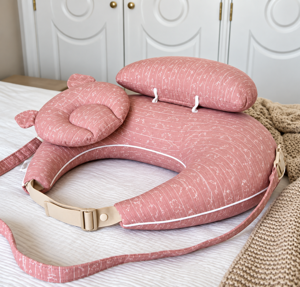 Skinomo Hands-Free Nursing Pillow™